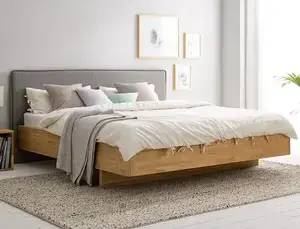 Кровать из массива дуба "Мариса" 140х200