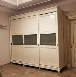 Шкаф-купе 3х дверный "Мария Сильва" Слоновая кость 