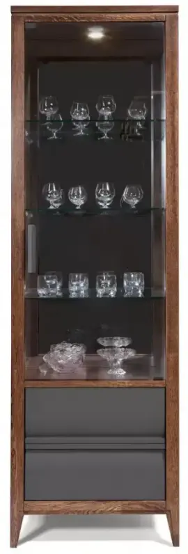 Шкаф с витриной Аспен